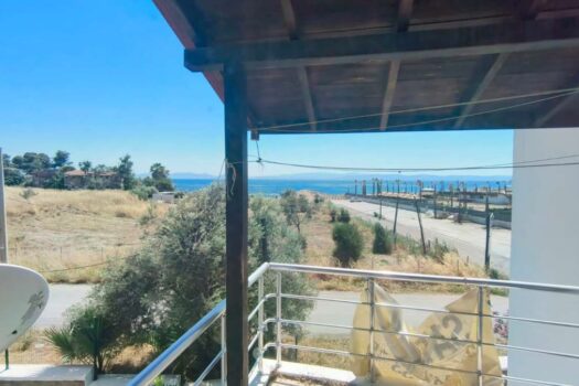 Sarımsaklı plaja sıfır villa kumsal manzarası